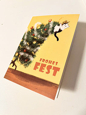 Weihnachtskarte, Mei Weihnachtsbaum