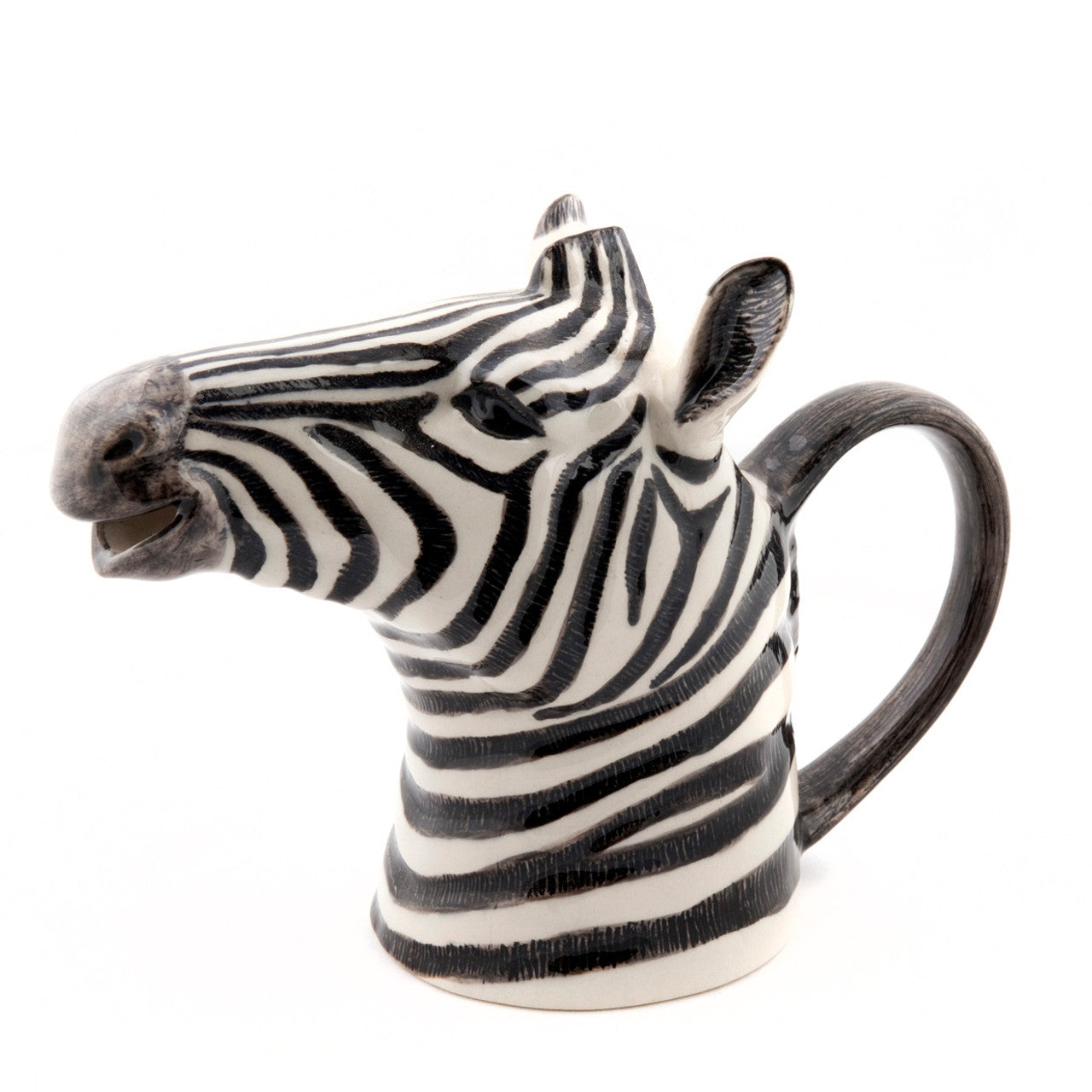 Quail Keramikkrug Zebra medium