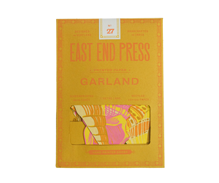 Verpackung der Muschel-Girlande von East End Press