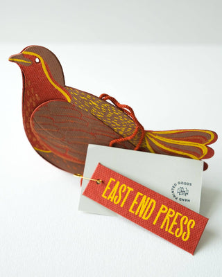 East End Press - Rotkehlchen-Anhänger