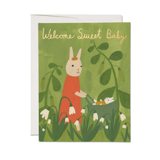 RedCap Karte "Welcome Sweet Baby"