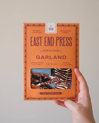 East End Press - Genähte Girlande mit Safaritieren