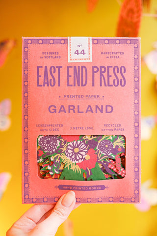 East End Press - Blumenstrauß, genähte Girlande