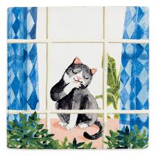 storytiles "cosy cat"//Gemütliche Katze