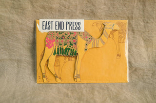 East End Press - Kamel Grußkarte