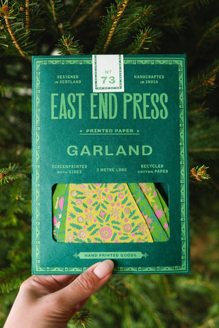 East End Press - Girlande Midcentury-Bäume