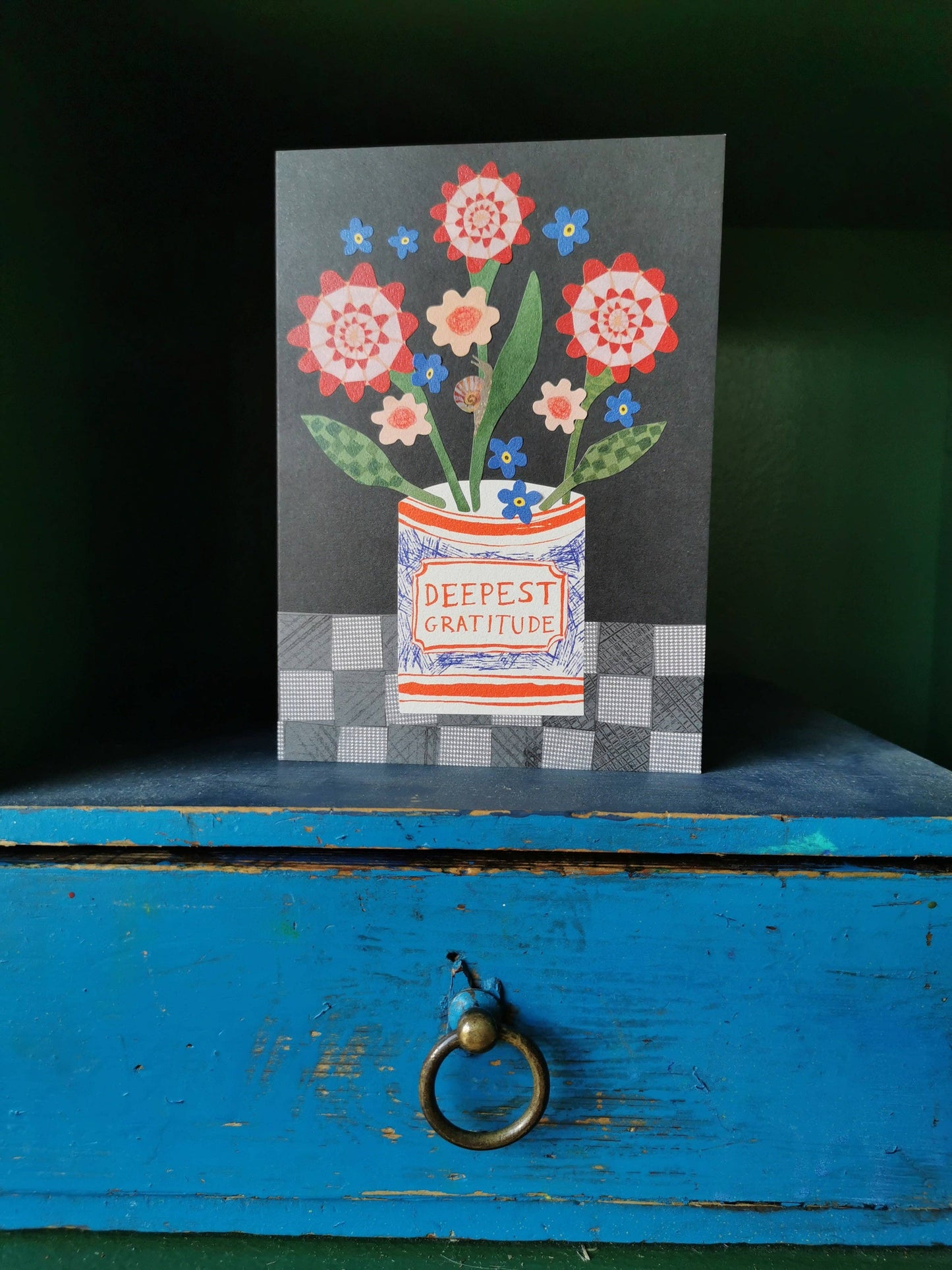 Hadley - 'Gestalten Sie Ihre eigenen Dankeskarten' Blumenset