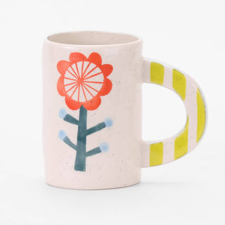 ChagoArt - Tasse rote Blume