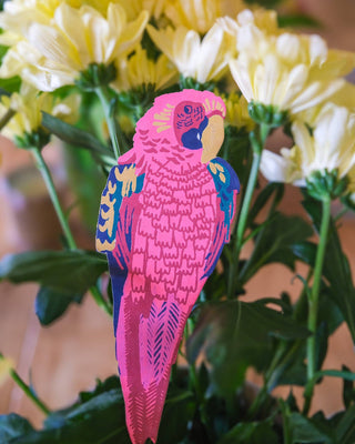 East End Press - Parrot Grußkarte
