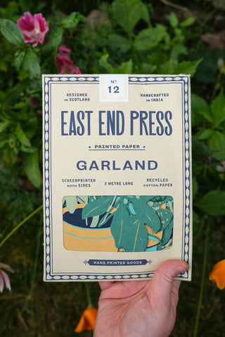 East End Press - Zimmerpflanzen Genähte Girlande