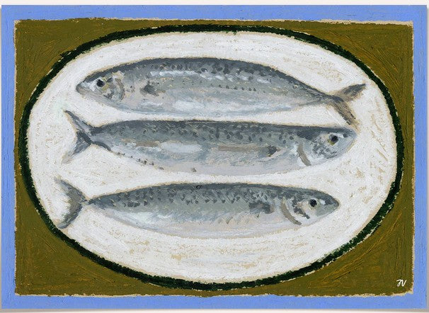 PSTR - Isabelle Vandeplassche "Fish on a Plate"