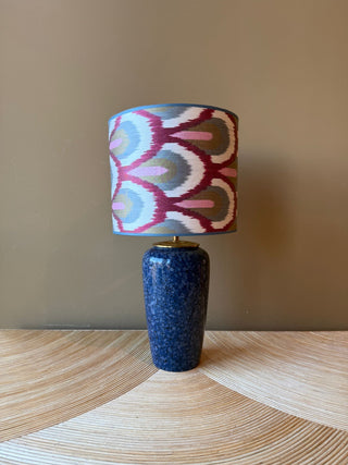 MadameGarage – Vintage-Lampe "Blauer Marmor"