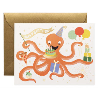 Rifle Paper Karte "Oktupus Geburtstag"