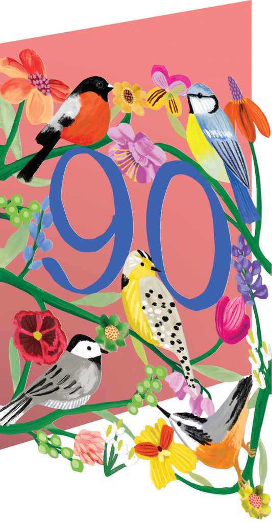 Roger la Borde Lasercut Karte "90"