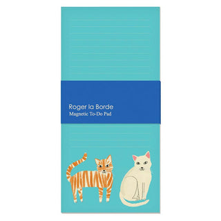 Roger la Borde Magnetic To-Do Pad "Katzen"