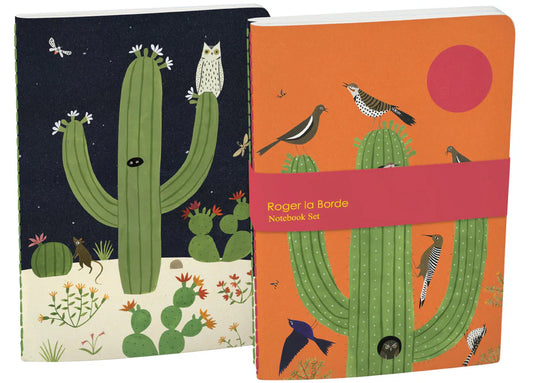 Roger la Borde Notebook Set A5 "Cactus Grove"