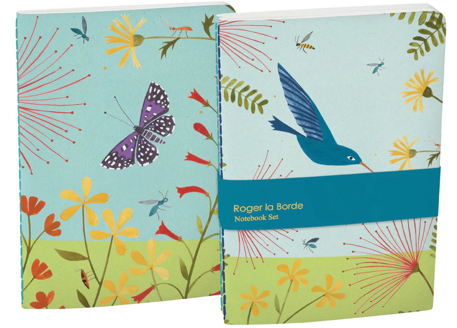 Roger la Borde Notebook Set A5 "Hummingbird"