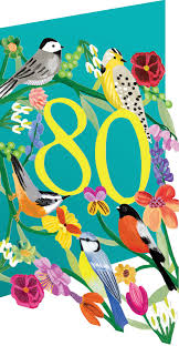 Roger la Borde Lasercut Karte "80"