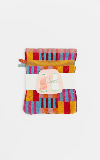 foekje fleur "#47 tulip quilt" Waschlappen Duo