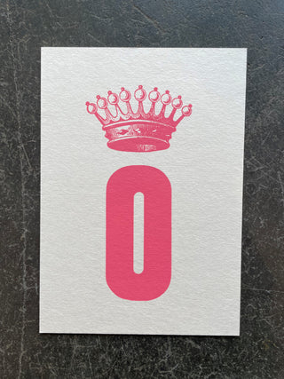 Felix Flesche Postkarte Geburtstag 0 (Blau/Rosa)