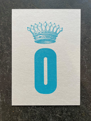Felix Flesche Postkarte Geburtstag 0 (Blau/Rosa)