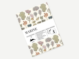 Pep. Papier Marine /Meer-Motive