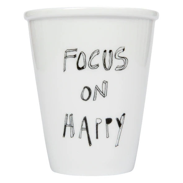 Helen B Cup Focus on happy