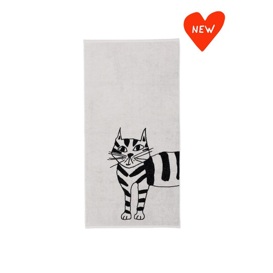 Helen B Handtuch Badehandtuch Cat 50x70 cm